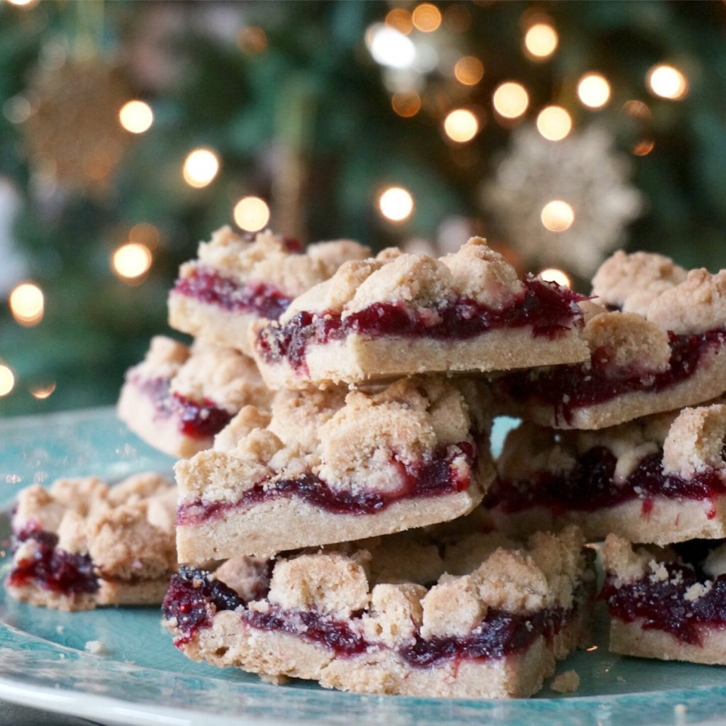 Kyra Bussanich's Gluten-Free Browned Butter Cranberry Cheer Bar Recipe