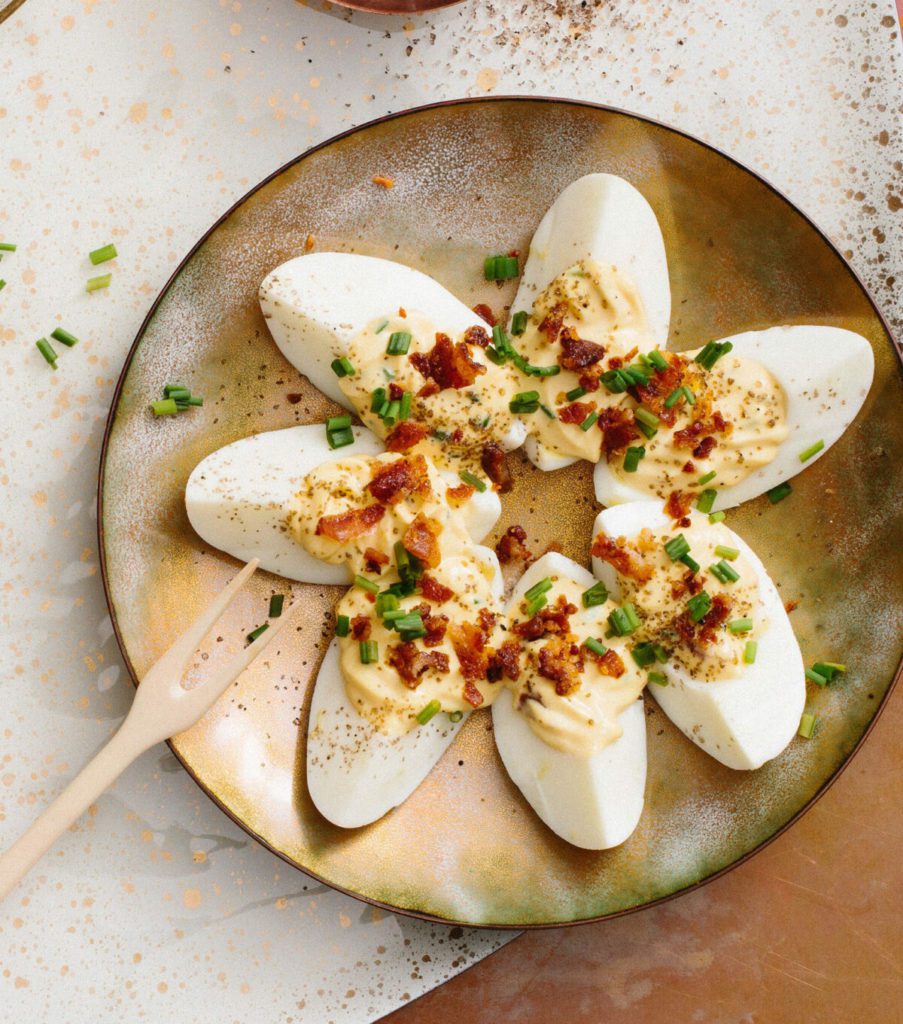 Smoky Bacon Deviled Eggs Gluten-Free Recipe