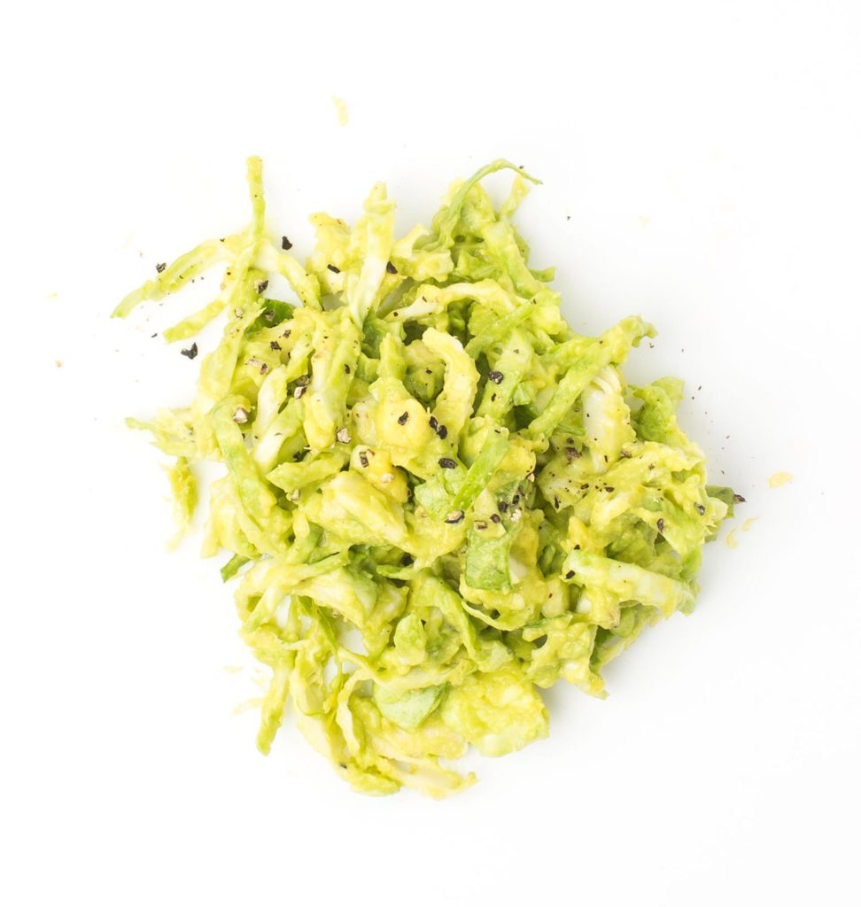 Brussels Sprouts and Avocado Salad