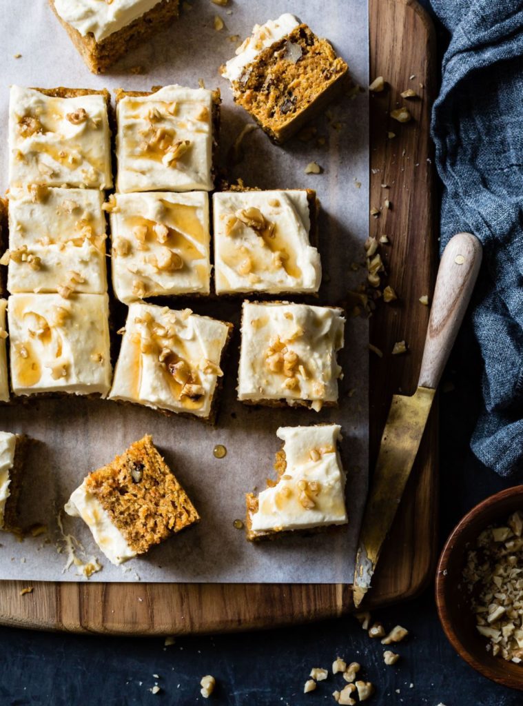 Gluten-Free Carrot Cake with Maple Cream Cheese Frosting Recipe
