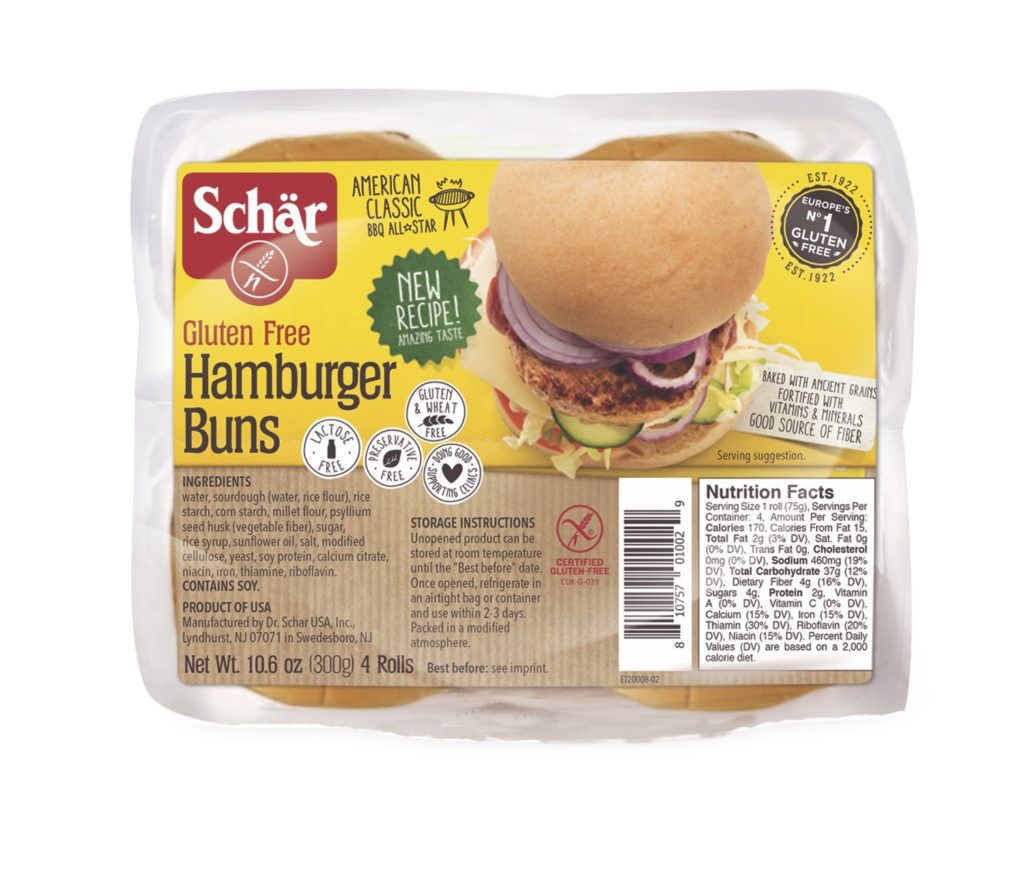 ﻿Product Review: Schär Hamburger Buns