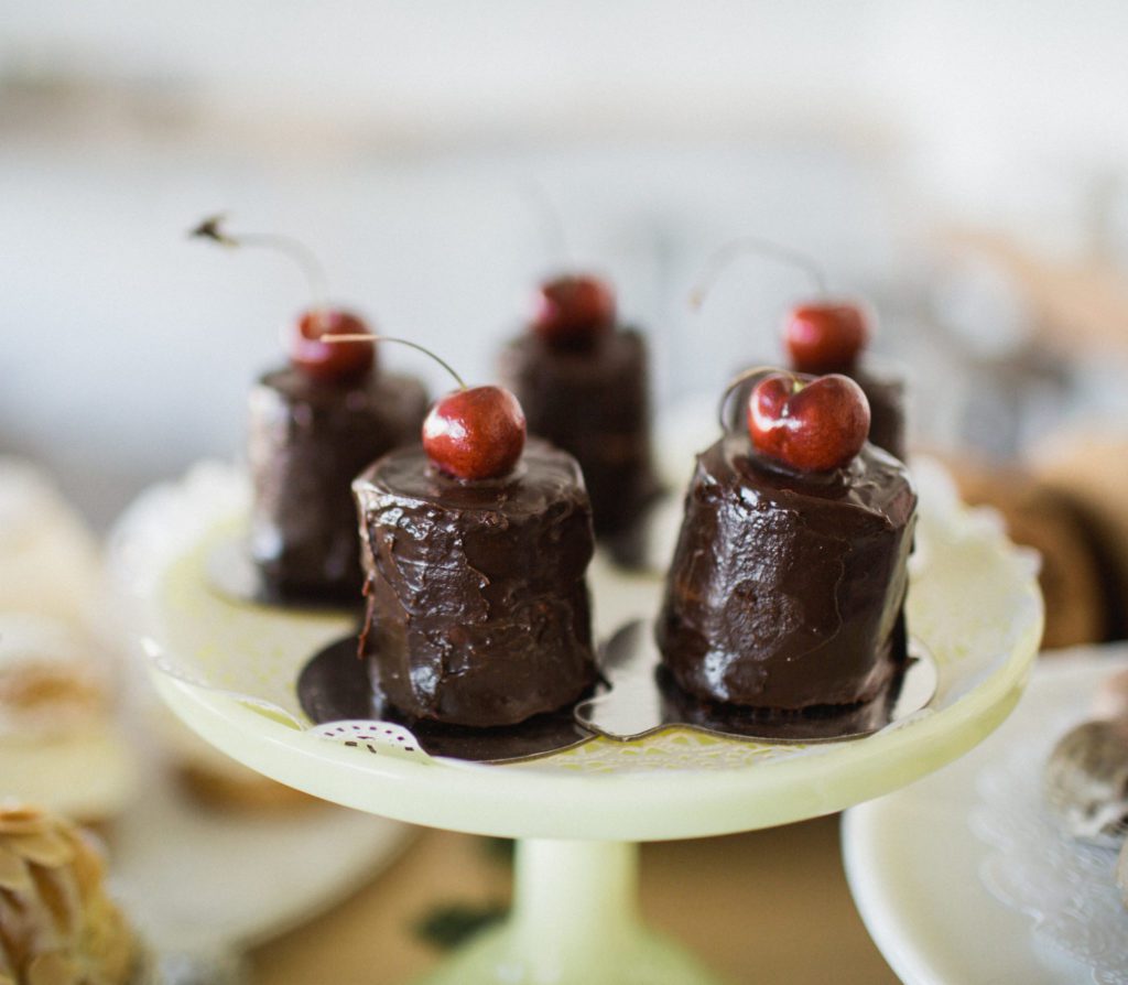 Chocolate Cherry Cakes Gluten-Free Recipe