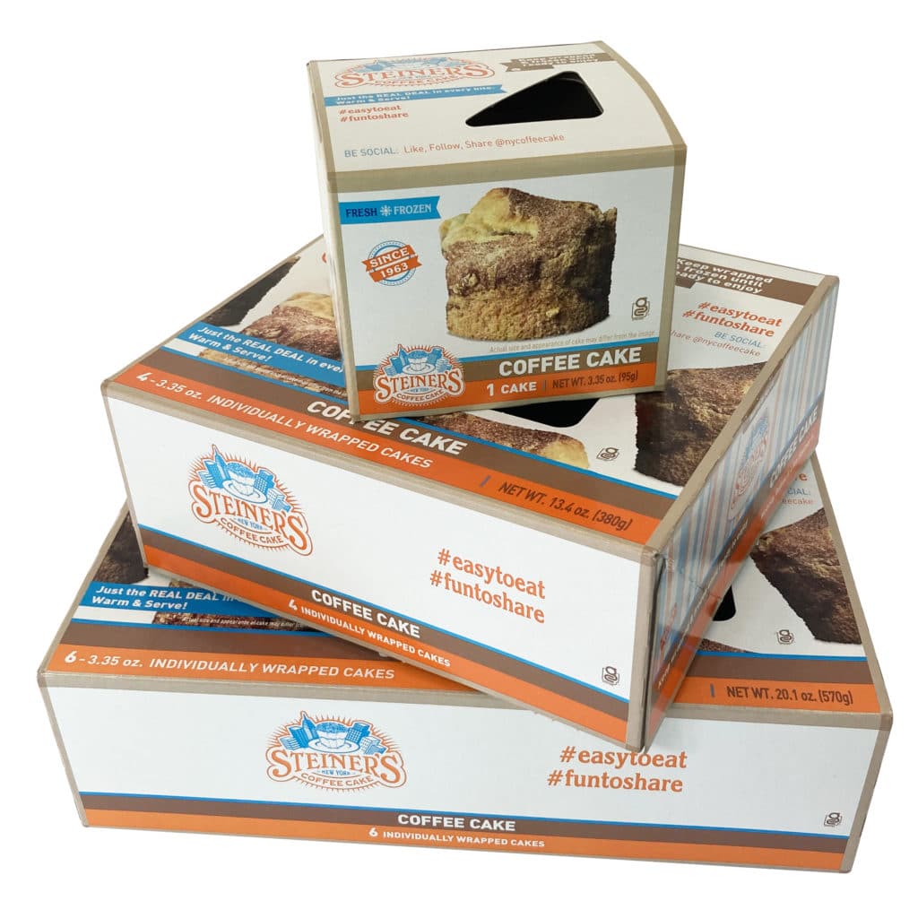 Steiner’s Gluten Free Coffee Cake