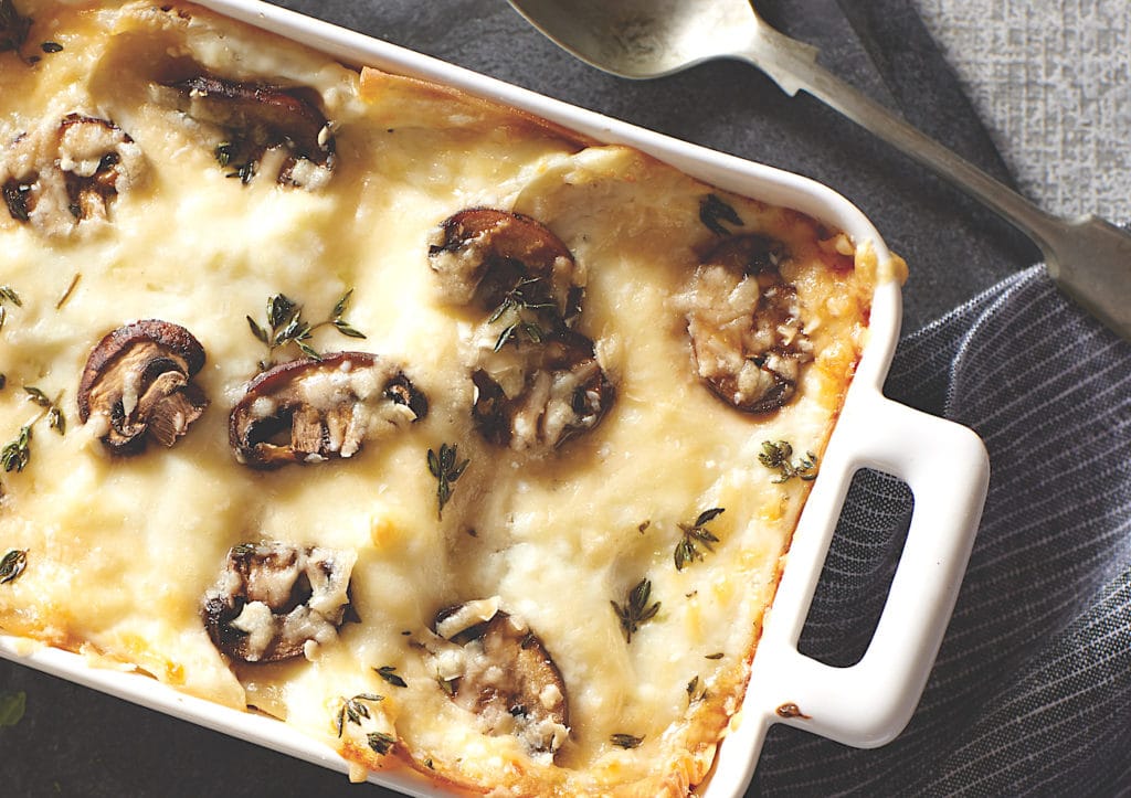 Gluten-Free Mushroom Lasagna 
