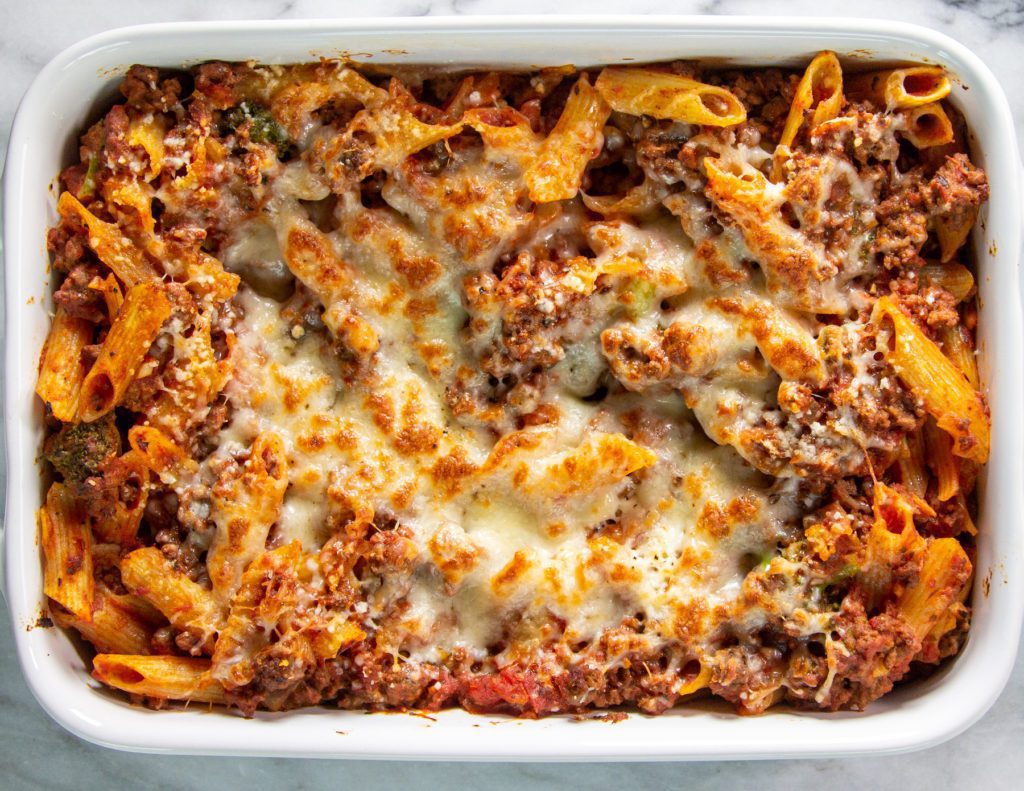 Easy Cheesy Baked Pasta