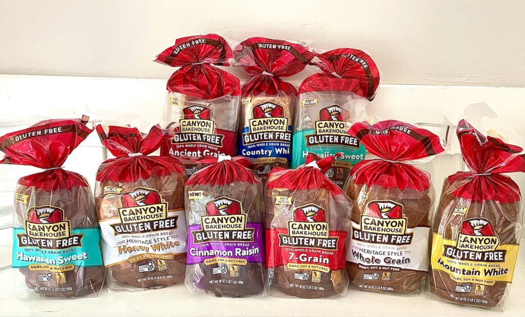 Canyon Bakehouse Gluten Free Bread collection
